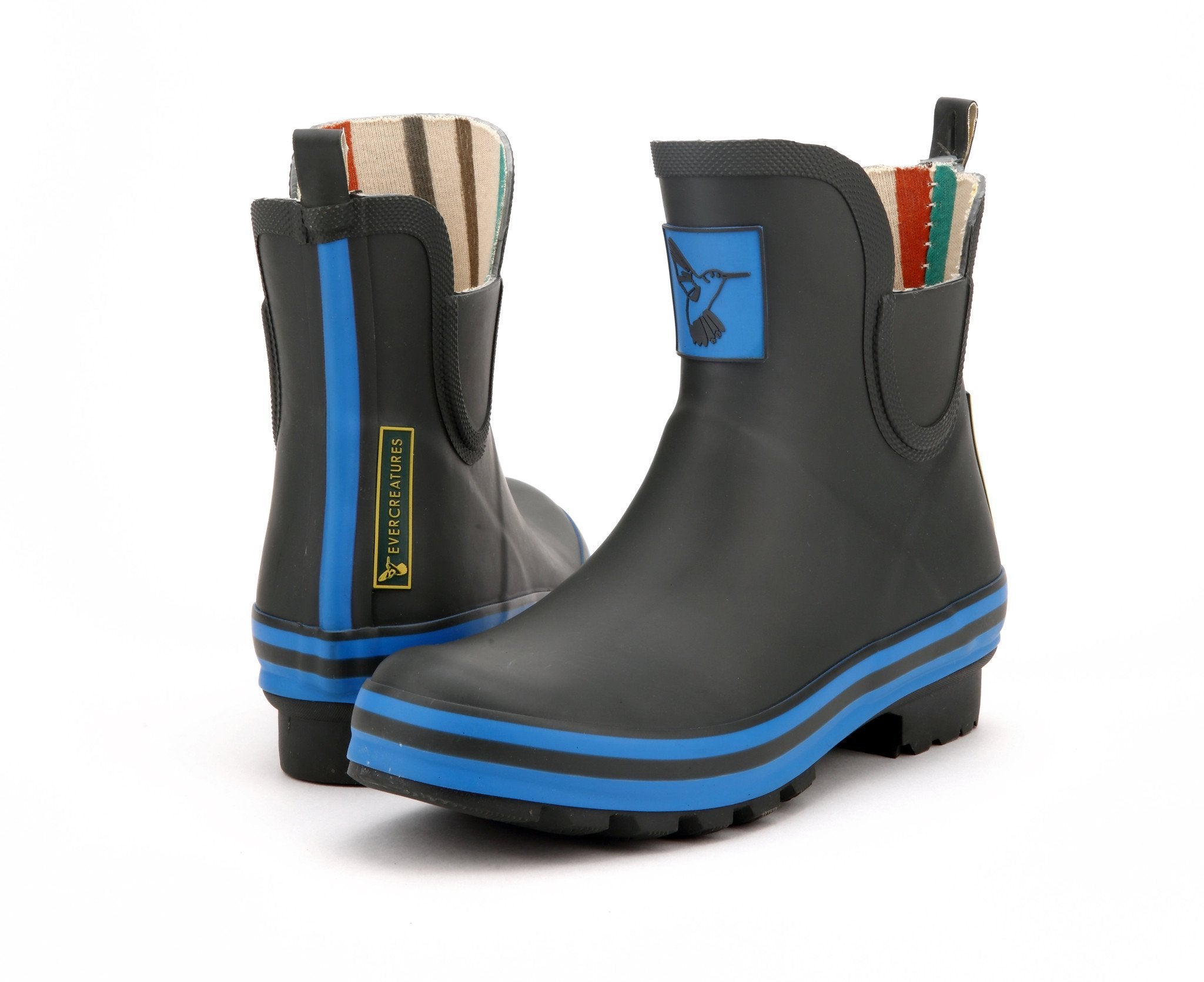 Evercreatures Charcoal Meadow Ankle Wellies | Evercreatures- Evercreatures® Official