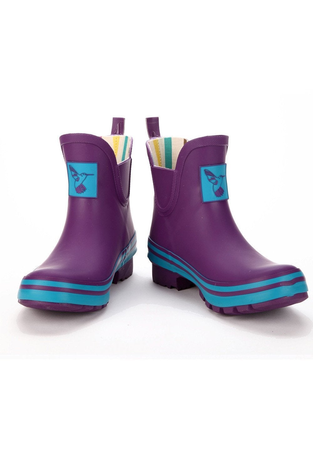 Evercreatures Eggplant Meadow Ankle Wellies | Evercreatures- Evercreatures® Official