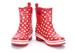 Evercreatures Polka Dot Meadow Ankle Wellies | Evercreatures- Evercreatures® Official