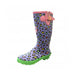 Leopard Print Tall Printed Wellies | Two Tone- Evercreatures® Official