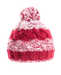 Mens Pop Bobble Hat - Fleece Lined - Cherry | Evercreatures- Evercreatures® Official