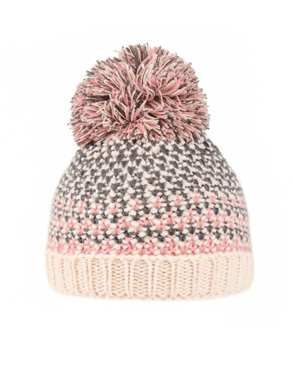 Girls Tiana Knitted Bottle Hat - Grey | Evercreatures- Evercreatures® Official