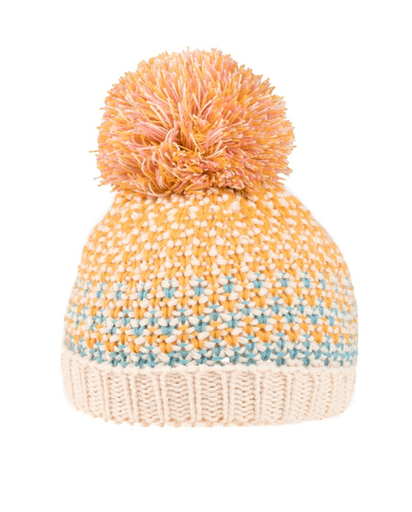 Girls Tiana Knitted Bottle Hat - Mustard | Evercreatures- Evercreatures® Official