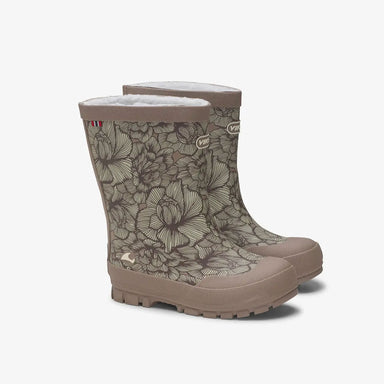 Evercreatures - Viking Footwear Kids Jolly Thermo Print Rubber Boots - Dark Pink