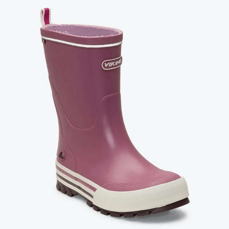 Viking Footwear Kids Jolly Rubber Boots - Violet/Wine | Viking Footwear- Evercreatures® Official