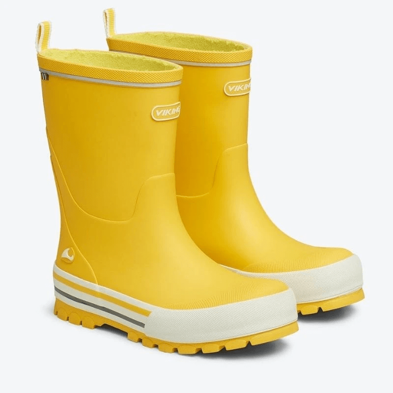 Viking Footwear Kids Jolly Rubber Boots - Yellow | Viking Footwear- Evercreatures® Official