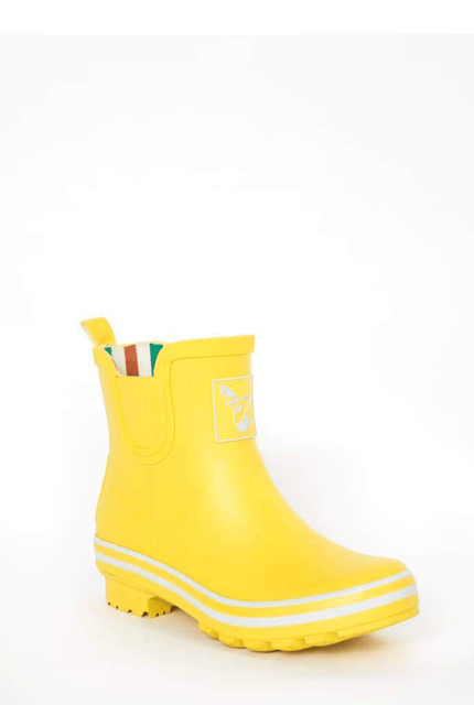 Evercreatures Yellow Meadow Ankle Wellies | Evercreatures- Evercreatures® Official